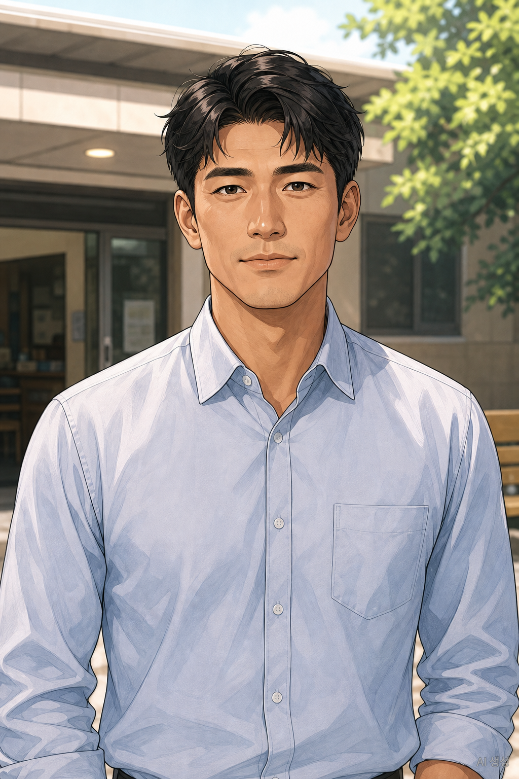 쉼터의 담당사 지훈