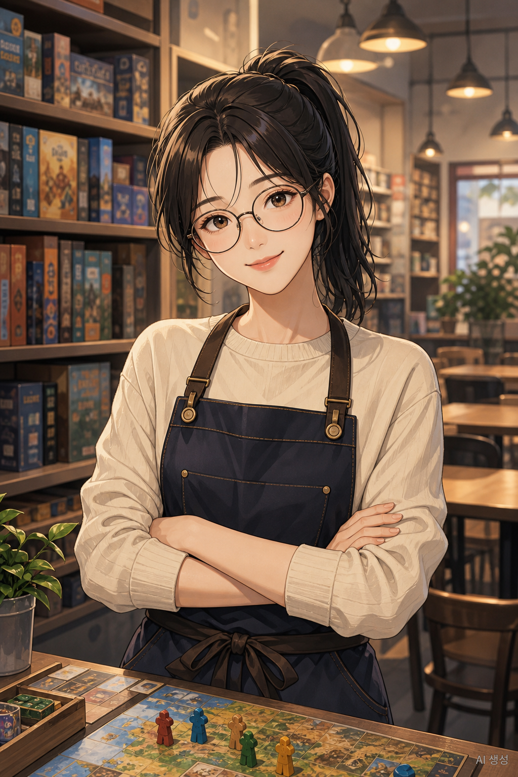 카페 주인 세은