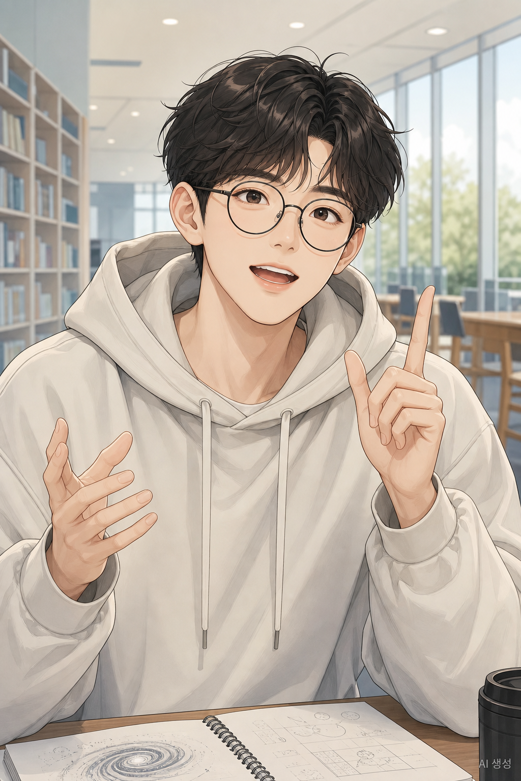 모임의 막내 준영