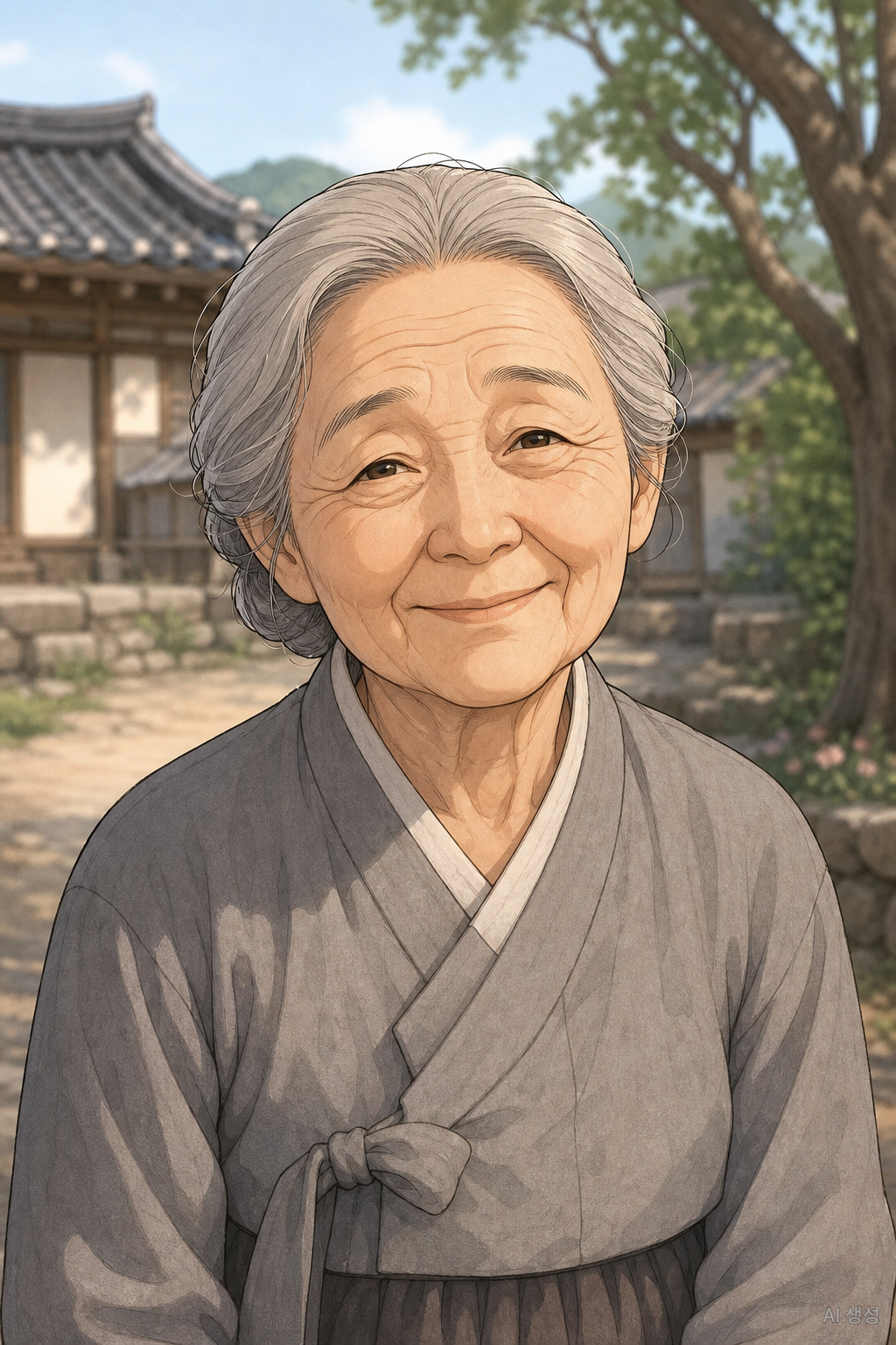 마을의 노인