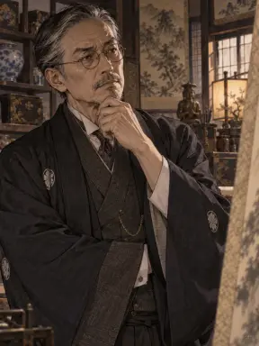 다이쇼 화상(画商) 노노무라