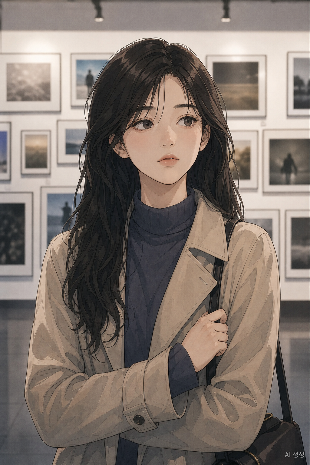 갤러리 손님들