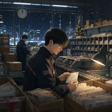 자정 우체국, 늦게 도착한 편지들
