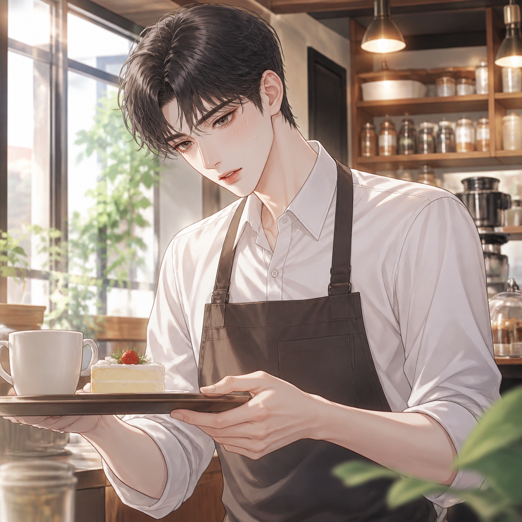 카페 아르바이트의 첫 설렘