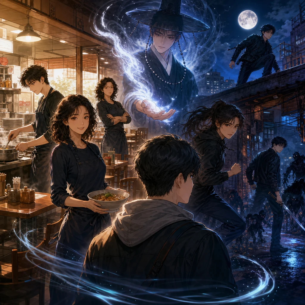 경이로운 소문 — 국숫집 카운터