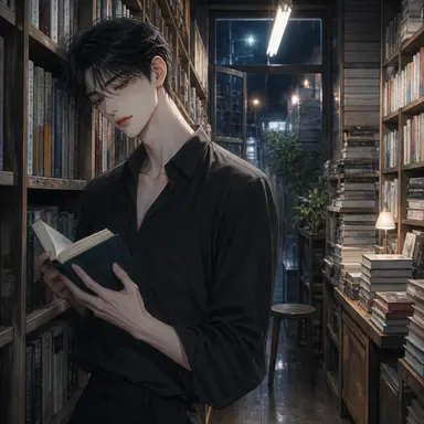 서점 뒤편의 시간