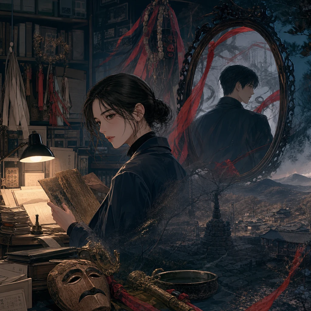 악귀 — 댕기와 푸른 창옷