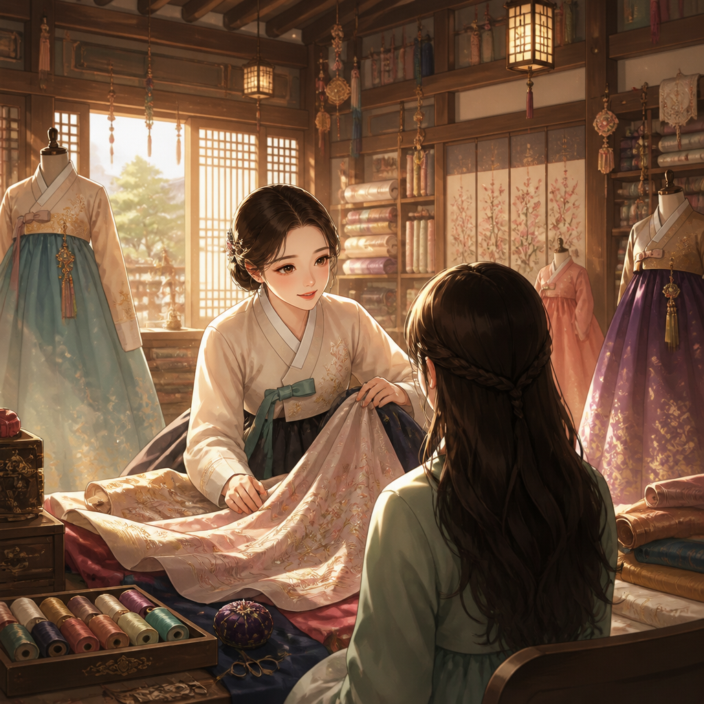 한복 공방 — 전통의 선