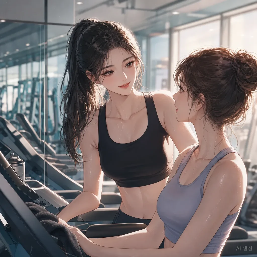 헬스장에서의 우정
