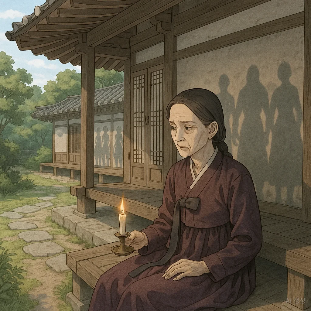 산장의 그림자