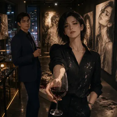 갤러리의 악수, 현대미술가와의 밤