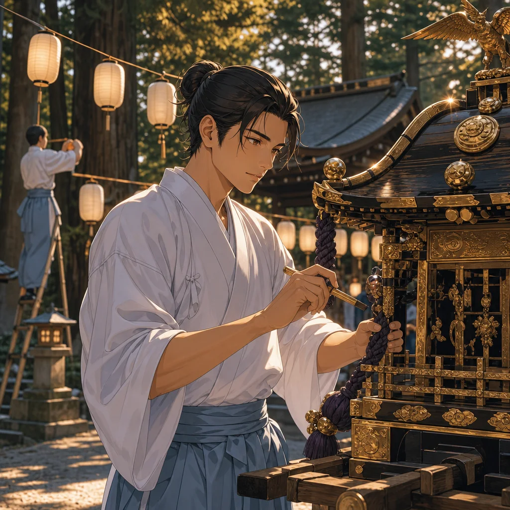 여름 대제(大祭)까지 — 신사의 30일