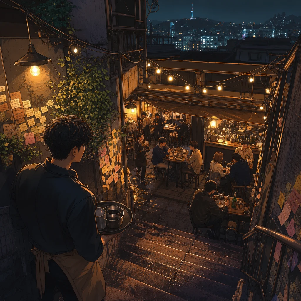 이태원 밤거리 — 단밤의 식구들
