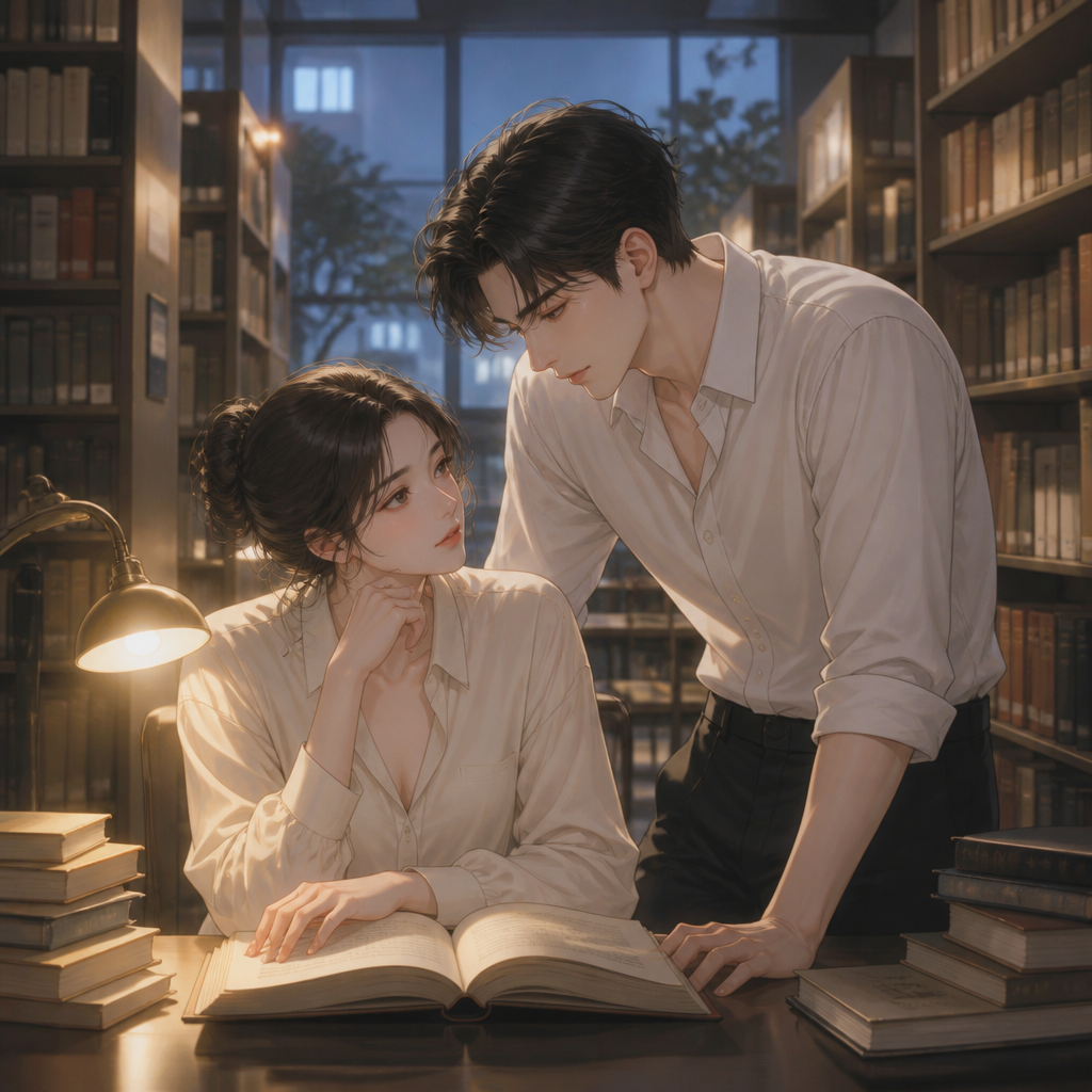 도서관의 빛, 조용한 사랑의 말