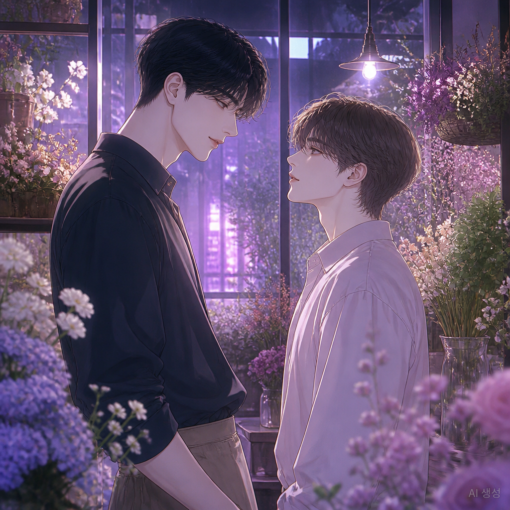 꽃집의 밤