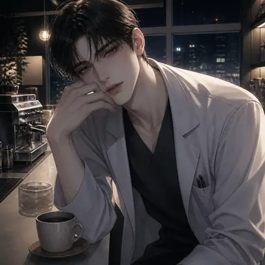 오사카 야간 카페, 폐점 후 고백