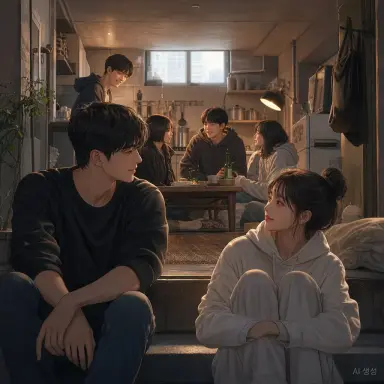 반지하 자취생들의 공동생활